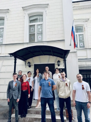  ФКУ «Объединенная дирекция» Минстроя России приняла участие в акции #ОкнаПобеды